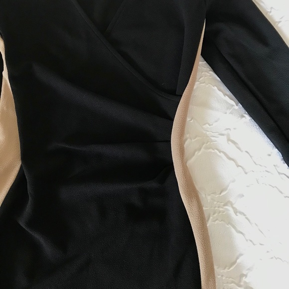 NWT Almost Famous Angled Wrap Dress - Picture 2 of 7